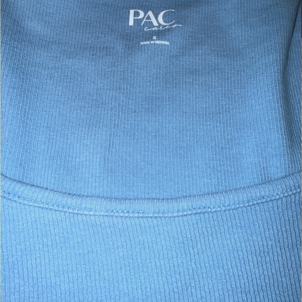 PACSUN Bundle Lot Long Sleeve Crop Tops Size Small Brown Lavender Blue - Picture 7 of 7